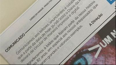 Demissão em anúncio de capa: como aconteceu o fim do Diário da Manhã Demissão em anúncio de capa: como aconteceu o fim do Diário da Manhã