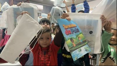 Água é o tema da revista infantil 'Turminha da Polo' Água é o tema da revista infantil 'Turminha da Polo'