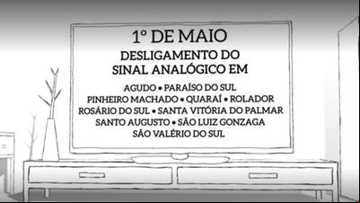 RBS TV desliga sinal analógico em 10 municípios nesta segunda-feira RBS TV desliga sinal analógico em 10 municípios nesta segunda-feira