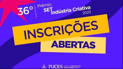 Inscrições para o 'Prêmio SET da Indústria Criativa' se encerram neste sábado Inscrições para o 'Prêmio SET da Indústria Criativa' se encerram neste sábado