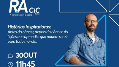 'Histórias Inspiradoras': Daniel Scola palestra na RA CIC Caxias 'Histórias Inspiradoras': Daniel Scola palestra na RA CIC Caxias