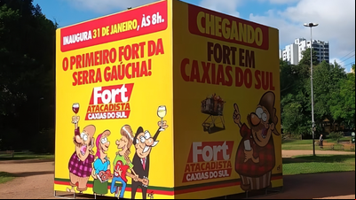 Fort Atacadista Caxias do Sul tem Radicci como embaixador Fort Atacadista Caxias do Sul tem Radicci como embaixador