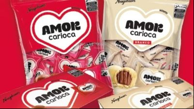 Neugebauer divulga nova identidade visual do chocolate Amor Carioca Neugebauer divulga nova identidade visual do chocolate Amor Carioca