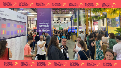 Marketplace é uma das principais atrações do South Summit Brazil Marketplace é uma das principais atrações do South Summit Brazil