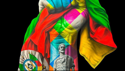 Muralista Eduardo Kobra promove leilão beneficente em apoio às famílias afetadas pelas enchentes do RS Muralista Eduardo Kobra promove leilão beneficente em apoio às famílias afetadas pelas enchentes do RS