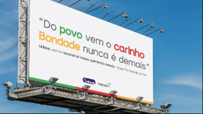 Agência Macaw e empresa Infront promovem campanha solidária em prol do RS Agência Macaw e empresa Infront promovem campanha solidária em prol do RS