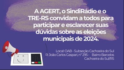 Entidades da Comunicação organizam 'Seminário Eleitoral Regional de Rádio e TV' Entidades da Comunicação organizam 'Seminário Eleitoral Regional de Rádio e TV'