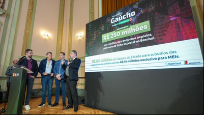 Banrisul lança linha de crédito especial para MEIs e pequenos negócios Banrisul lança linha de crédito especial para MEIs e pequenos negócios