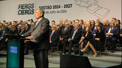 Claudio Bier assume o Sistema Fiergs para a gestão 2024/2027 Claudio Bier assume o Sistema Fiergs para a gestão 2024/2027