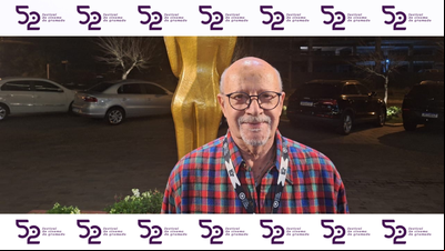 "Sou um privilegiado", diz jornalista que cobre Festival de Cinema desde a primeira edição "Sou um privilegiado", diz jornalista que cobre Festival de Cinema desde a primeira edição