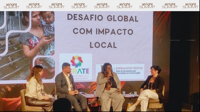Combate à desinformação é destaque em debate presencial no 'Alright Summit' Combate à desinformação é destaque em debate presencial no 'Alright Summit'