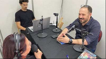 'Estúdio do Livro' da ARI produziu mais de 90 entrevistas na Feira