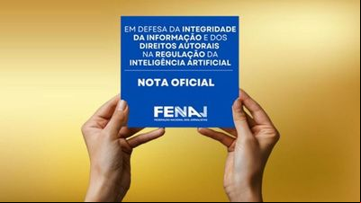 Fenaj divulga nota em defesa da regulamentação de inteligência artificial Fenaj divulga nota em defesa da regulamentação de inteligência artificial