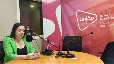 Programa Sintonia da Rádio União FM conta com nova comentarista Programa Sintonia da Rádio União FM conta com nova comentarista