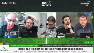 Rádio ABC 103.3 FM anuncia parceria com Rádio Estação Web para jogos da dupla Gre-Nal Rádio ABC 103.3 FM anuncia parceria com Rádio Estação Web para jogos da dupla Gre-Nal