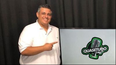 'Quase Tudo Cast' agora na TV: programa estreia no RS PLAY, canal 524 da Claro Net 'Quase Tudo Cast' agora na TV: programa estreia no RS PLAY, canal 524 da Claro Net