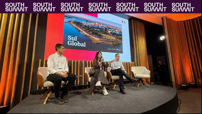 No South Summit Brazil, 'Invest RS' e Instituto Caldeira assinam colaboração para ampliar mercados No South Summit Brazil, 'Invest RS' e Instituto Caldeira assinam colaboração para ampliar mercados