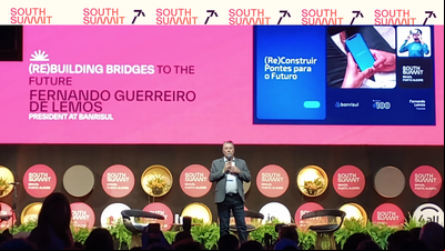 Presidente do Banrisul ministra palestra sobre retomada do Estado após a enchente