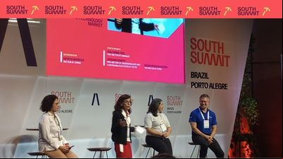 Líderes acadêmicos debatem 'Educação e Desenvolvimento de Talentos' no South Summit Brazil Líderes acadêmicos debatem 'Educação e Desenvolvimento de Talentos' no South Summit Brazil