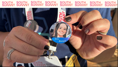 'South Summit Brazil' 2025: ativação do Banrisul brinca com ferramentas de IA