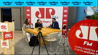 Jovem Pan POA e Grupo RSCOM marcam presença no GovTech com cobertura especial